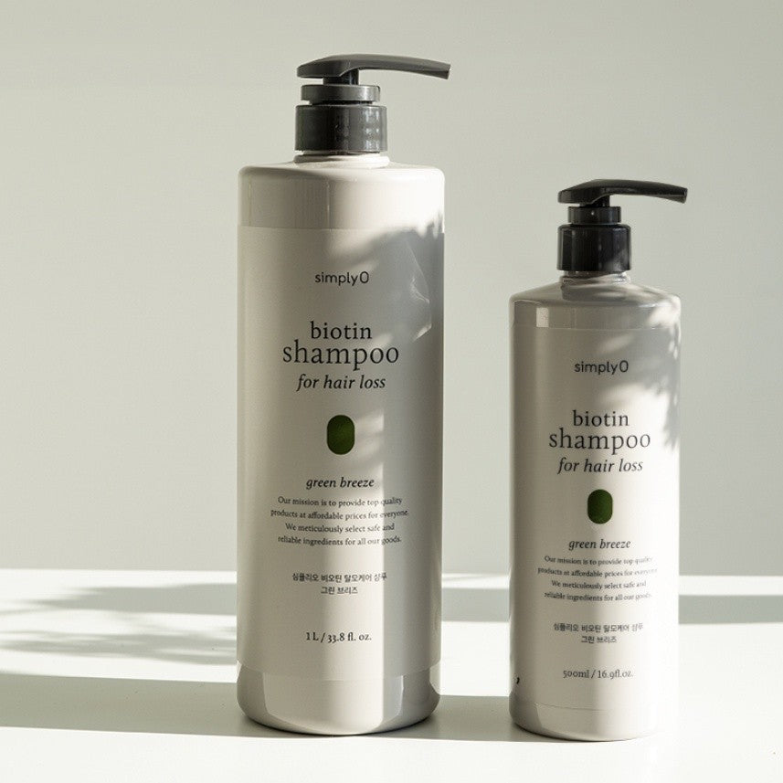 SimplyO Biotin Shampoo for Hair Loss 500ml