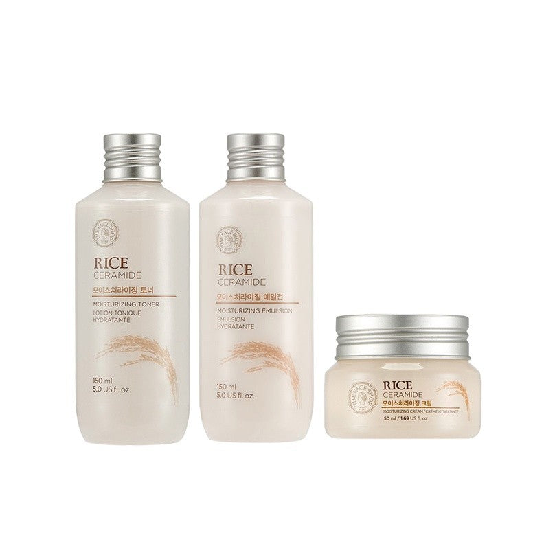 TheFaceShop Rice & Ceramide Moisturizing Toner/Emulsion/Cream