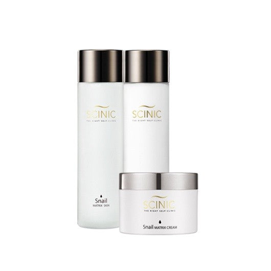 SCINIC Snail Matrix Set (Skin + Lotion + Cream)