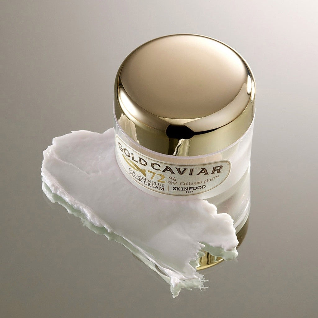 SKINFOOD Gold Caviar Collagen Plus Mask Cream 50g