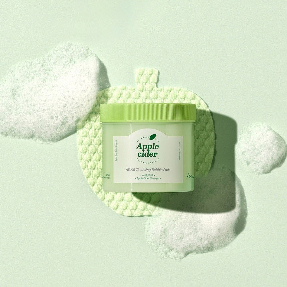 Ariul Apple Cider All Kill Cleansing Bubble Pads 60 sheets (150ml)