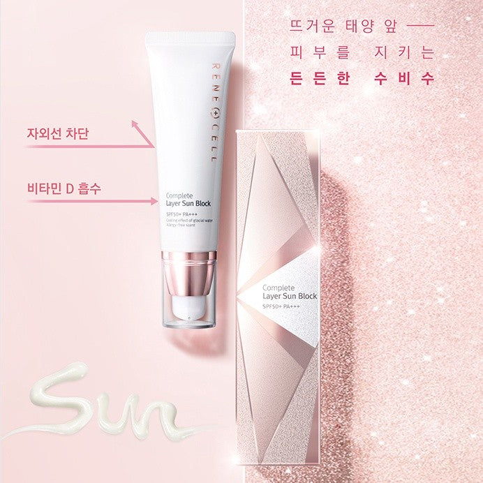 ReneCell Complete Layer Sunblock SPF50+ PA+++ 50ml