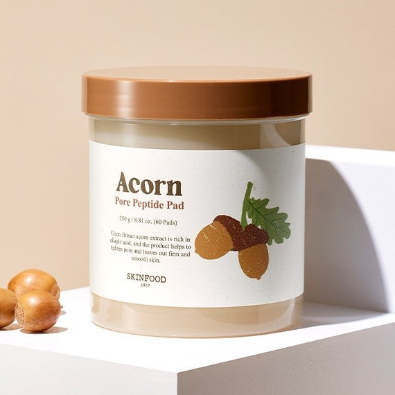 SKINFOOD Acorn Pore Peptide Pads 60 Sheets