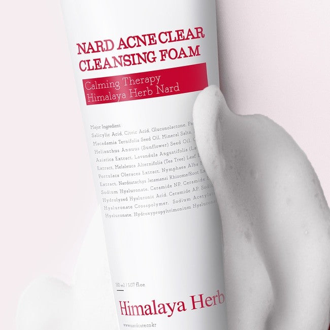 Nard Acne Clear Cleansing Foam 150ml