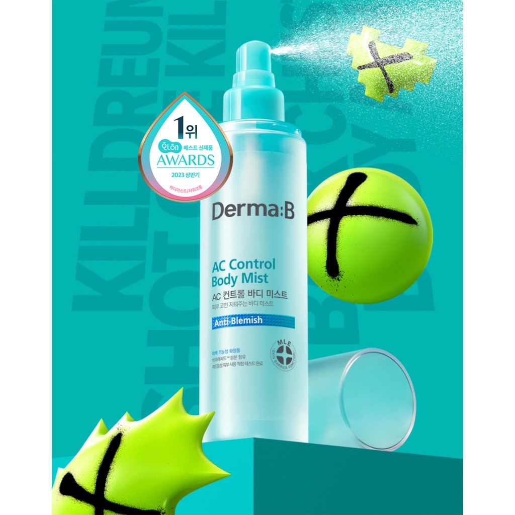 Derma:B AC Control Body Mist 200ml