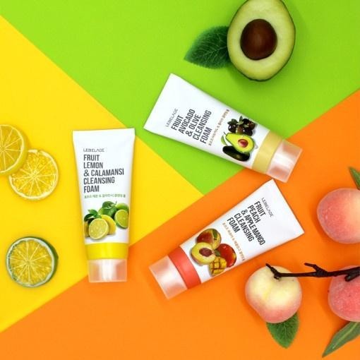 Lebelage Fruits Cleansing Foam 3 Types 100ml