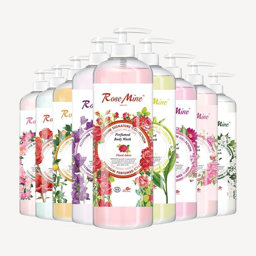 Kiss By Rosemine Perfumed Body Lotion 1000ml