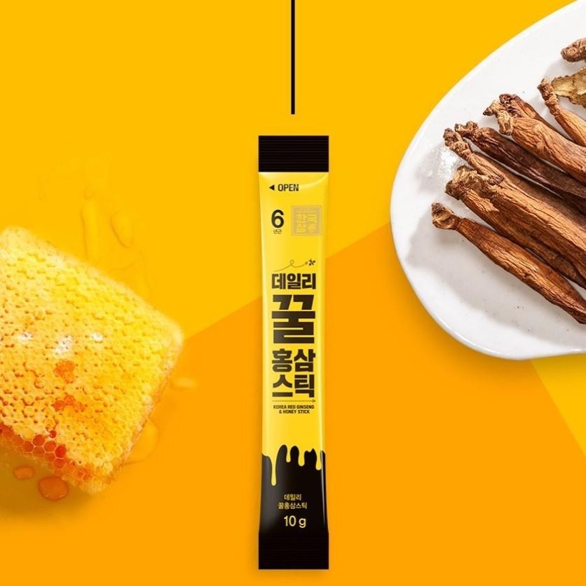 HAN KUK SAM Daily Honey Red Ginseng Stick 10g * 100ea