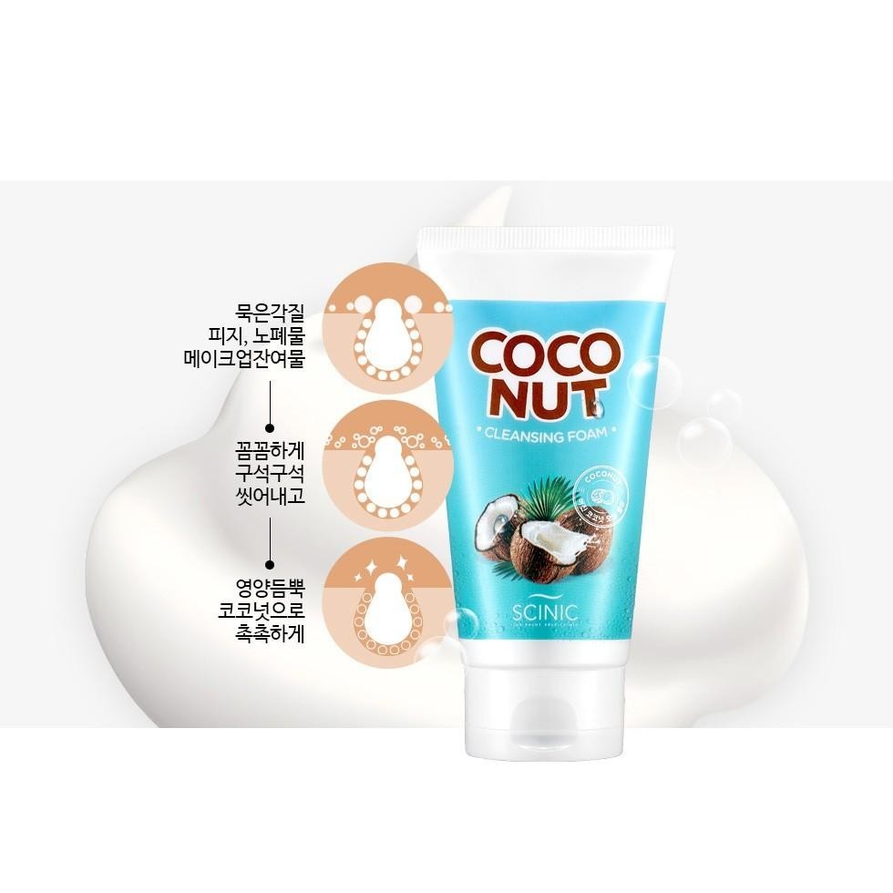 SCINIC Coconut Cleansing Foam 150ml