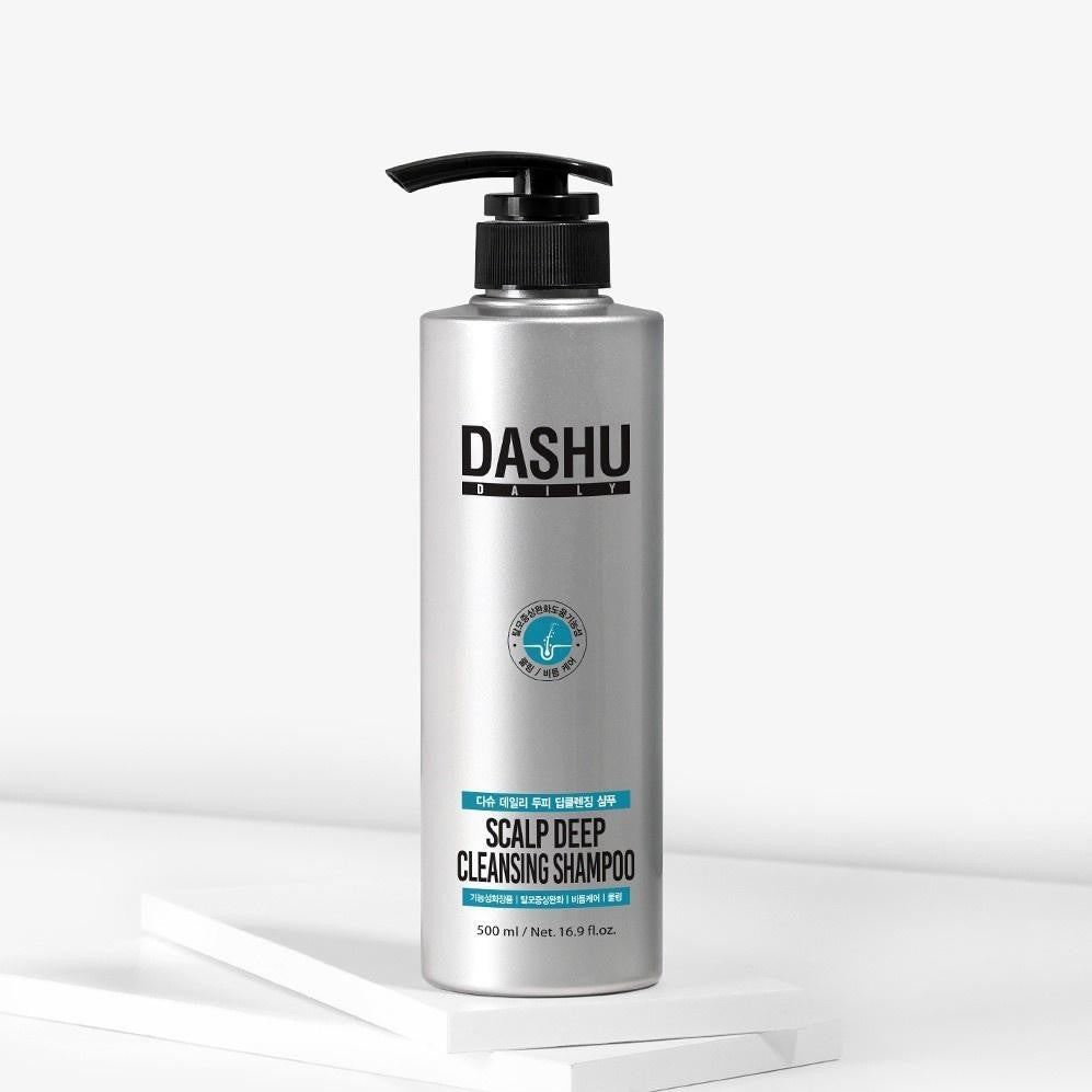 DASHU Daily Scalp Deep Cleansing Dandruff Shampoo 500ml