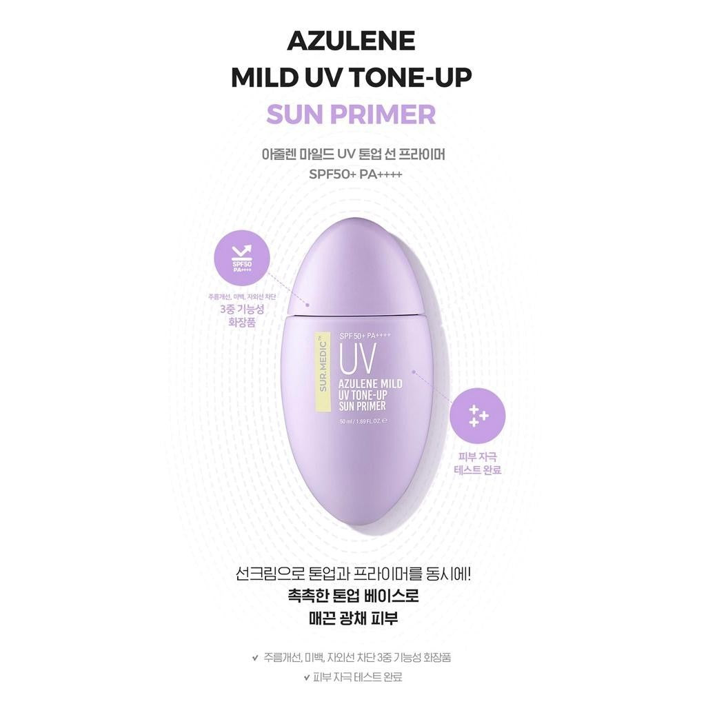 Sur.Medic+ Azulene Mild UV Tone-up Sun Primer 50ml
