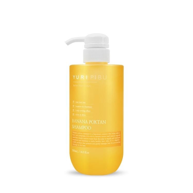 YURIPIBU Banana Poktan Shampoo 500ml