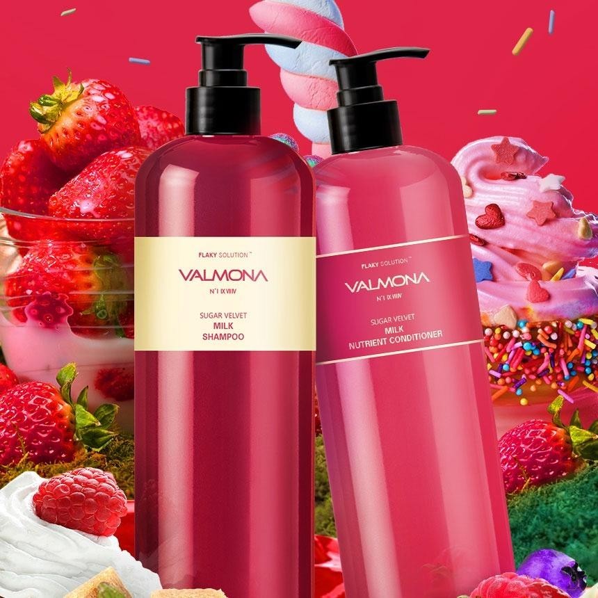 Valmona Sugar Velvet Milk Shampoo/Nutrition Conditioner 480ml