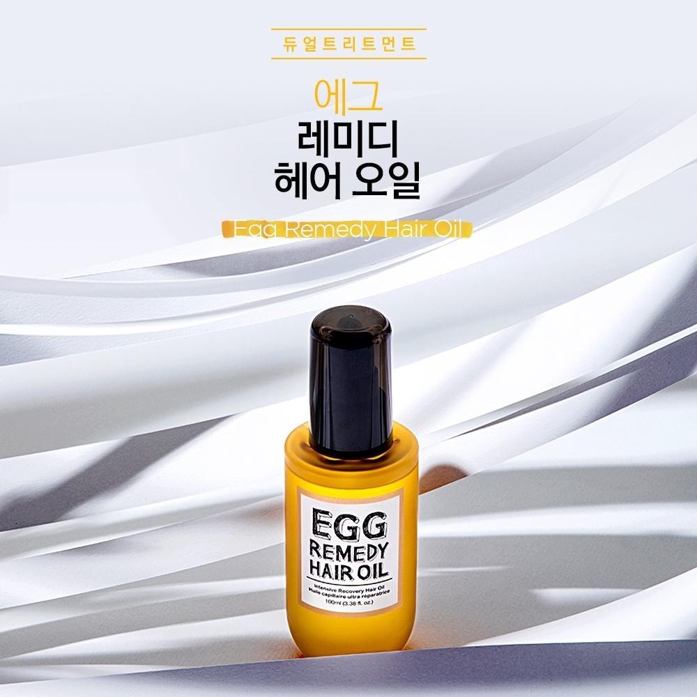 TooCoolForSchool Egg Remedy Hair Oil 100ml