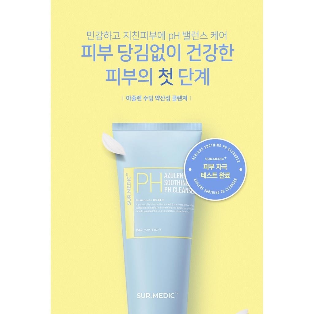 Sur.Medic+ Azulene Soothing Subacid Cleanser 150ml
