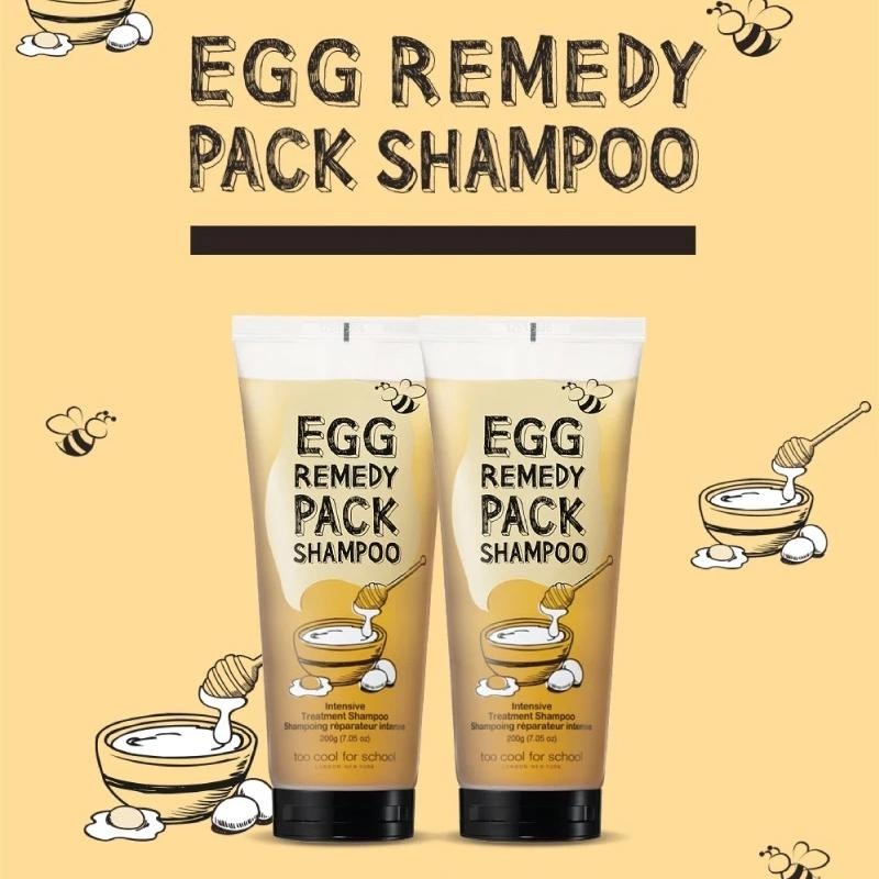 TooCoolForSchool Egg Remedy Pack Shampoo 200g