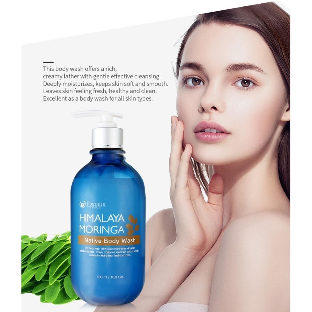 POGONIA Himalaya Moringa Native Body Wash 500ml