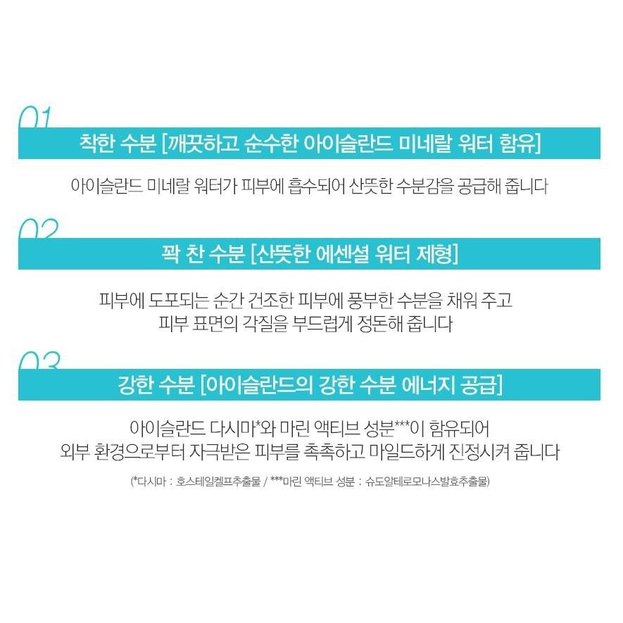 The SAEM Iceland Aqua Moist Cream 60ml