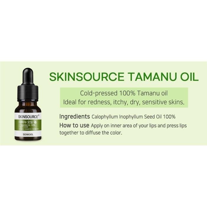 Sidmool Skinsource Tamanu Oil 12ml