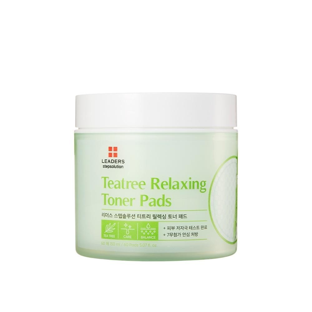 Leaders Tea Tree Relaxing Toner Pad 150ml