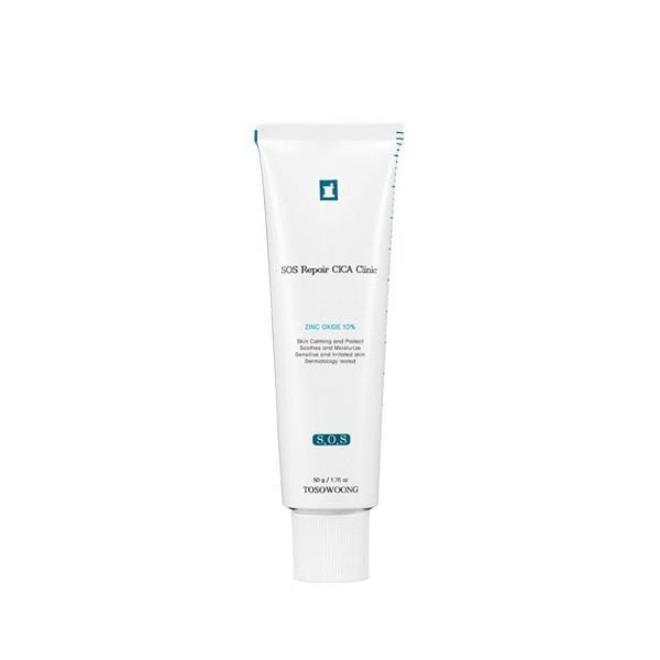 TOSOWOONG SOS Repair Cica Clinic Zinc Oxide 10% Cream 50g