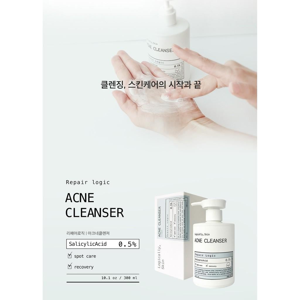Logically Skin Acne Cleanser 300ml