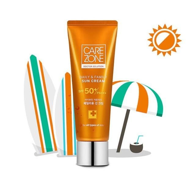 Care Zone Daily&Family Sun Cream SPF50+ PA+++ 80ml