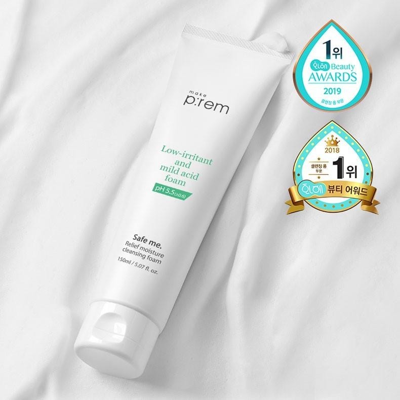 make p:rem Safe me Relief moisture cleansing foam 150ml