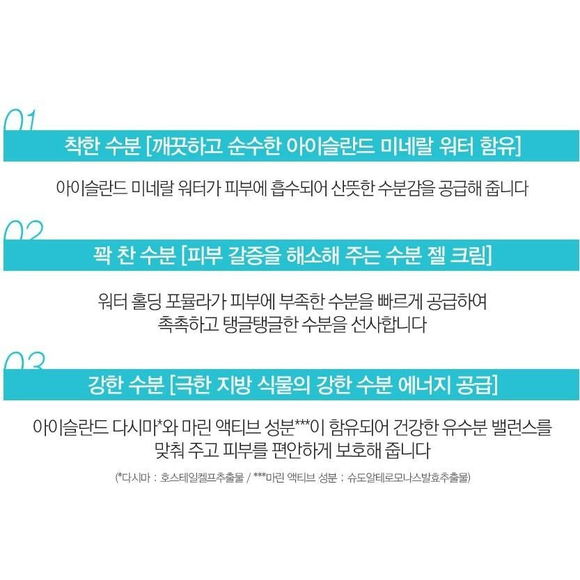 The SAEM Iceland Aqua Gel Cream 60ml