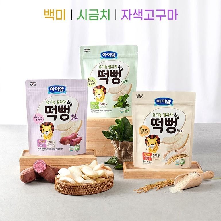 ILDONG Foodies Baby/Kids Organic Rice Snack 30g