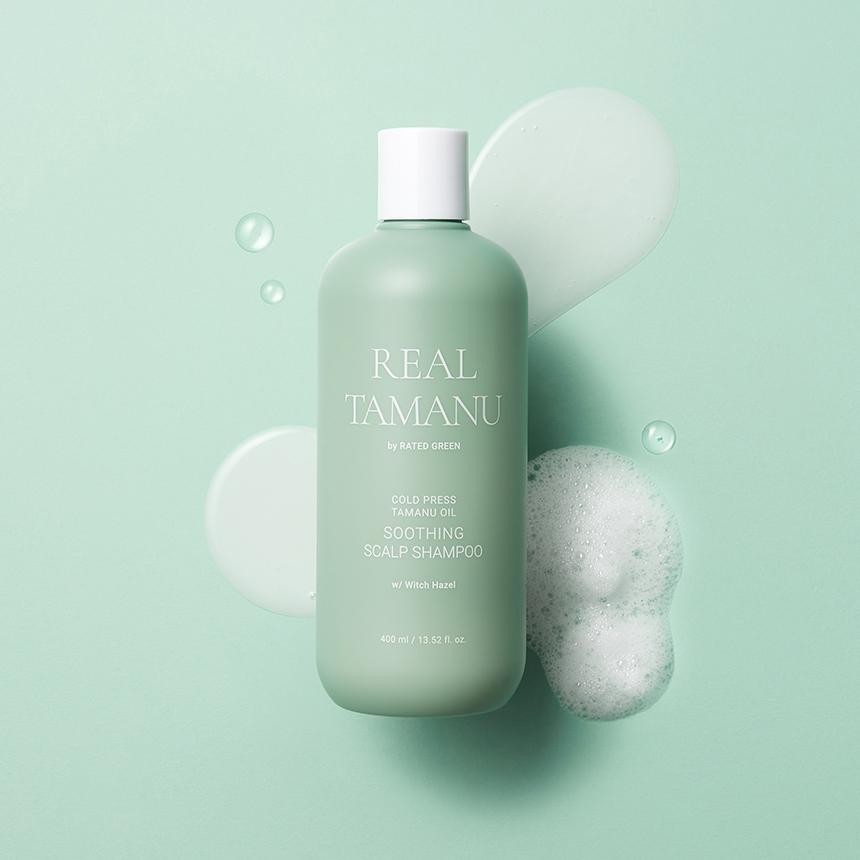 RATED GREEN Real Tamanu Cold Press Tamanu Oil Soothing Scalp Shampoo 400ml