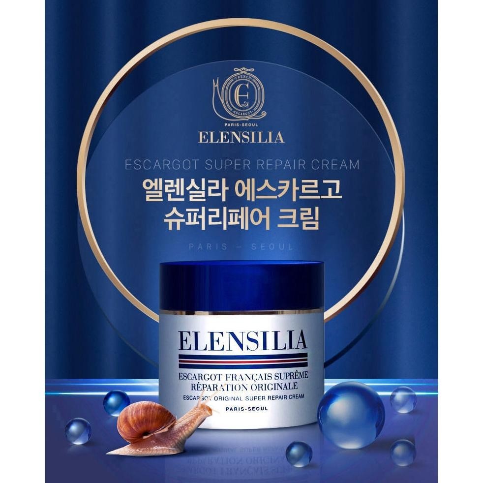ELENSILIA Snail Escargo Original Super Repair Cream 50g