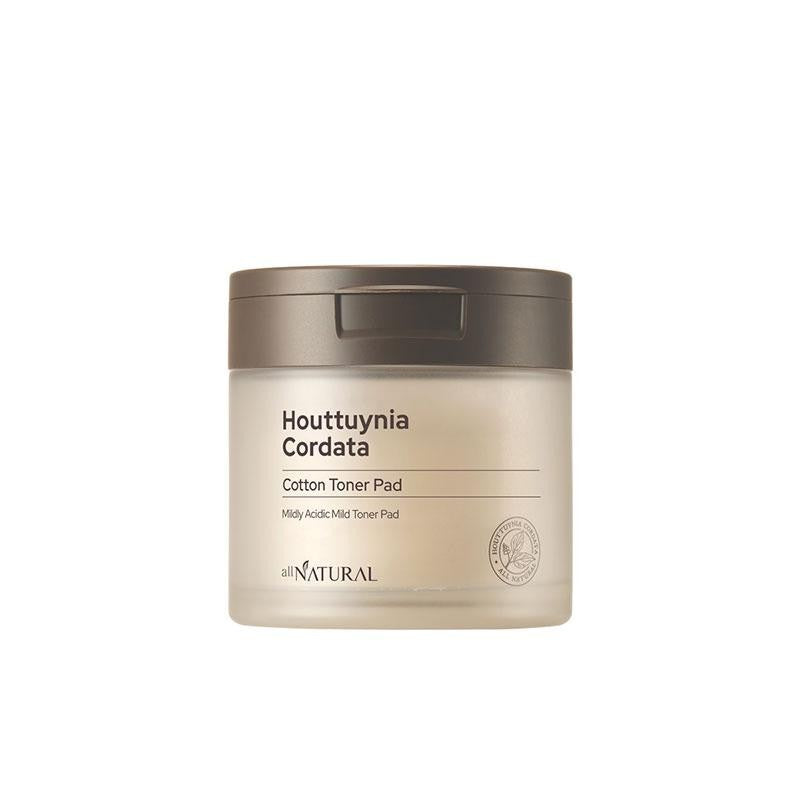 allnatural Houttuynia Cordata Cotton Cotton Toner Pads 80pads/140ml