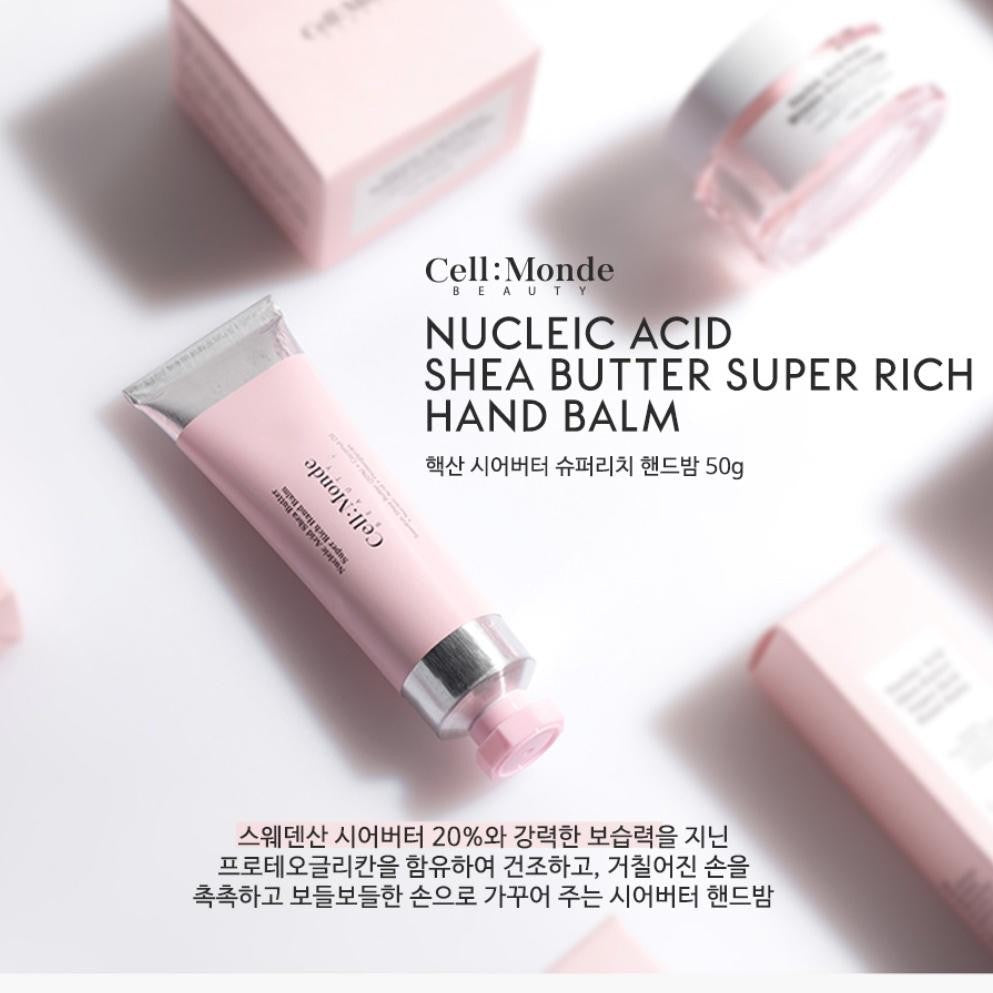 Cell Monde Nucleic Acid Shea Butter Super Rich Hand Balm 50g