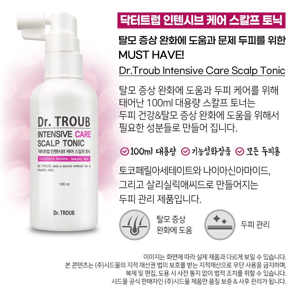 Sidmool Dr. Trouble Intensive Care Scalp Tonic 100ml
