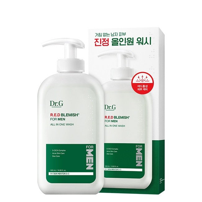 Dr.G R.E.D Blemish For Men All In One Wash 500ml