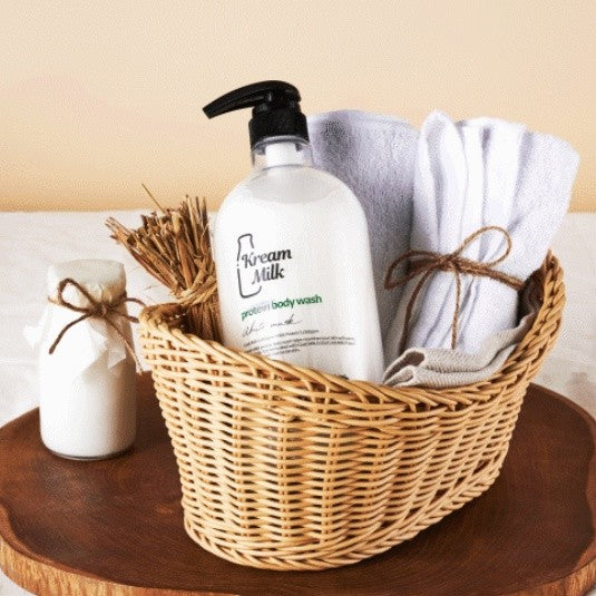 Kream Milk Protein Body Wash/Body Lotion 1100ml