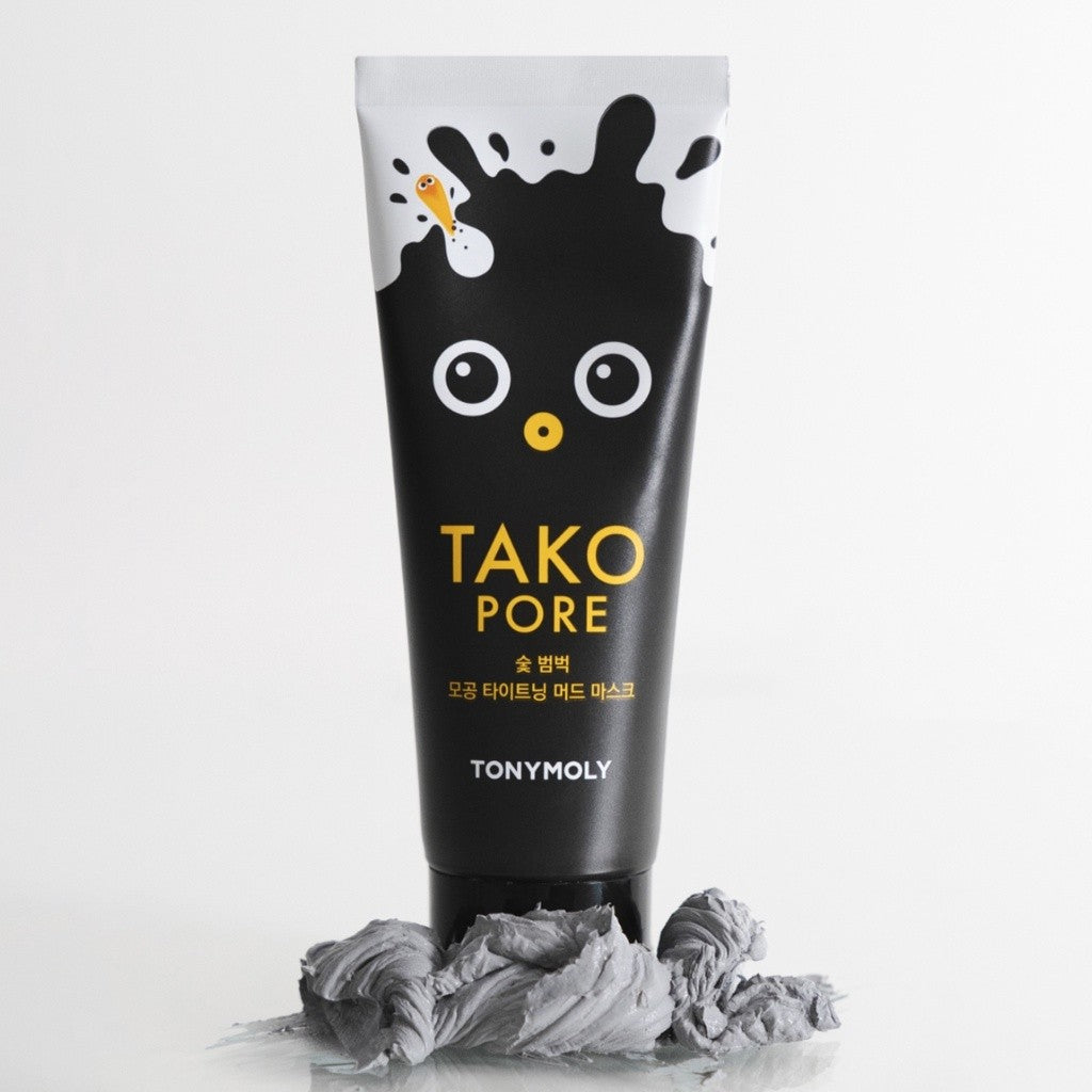 TONYMOLY Tako Pore Charcoal Pore Tightening Mud Mask 100g