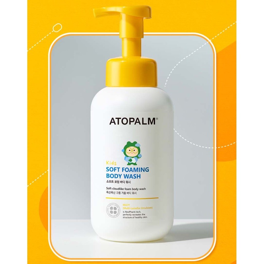 Atopalm Kids Soft Foaming Body Wash 460ml