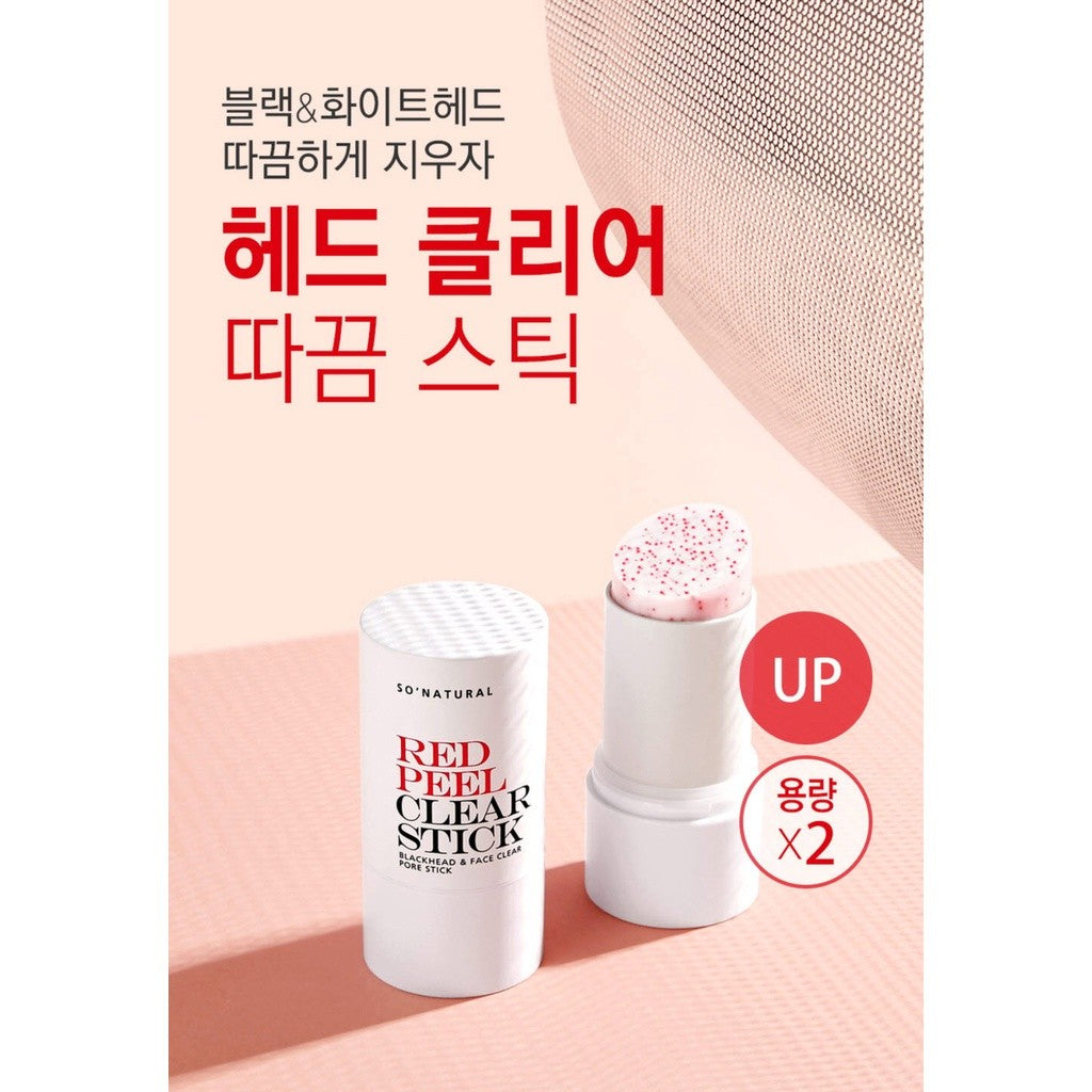 SO NATURAL Red Peel Clear Stick 23g