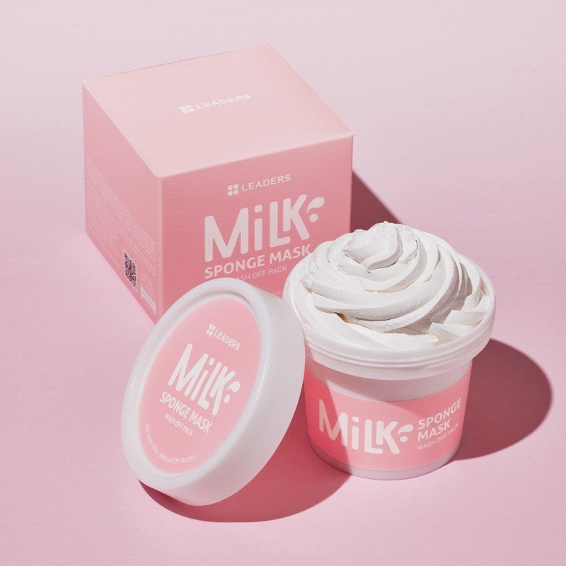 Leaders Milk Sponge Mask 100g
