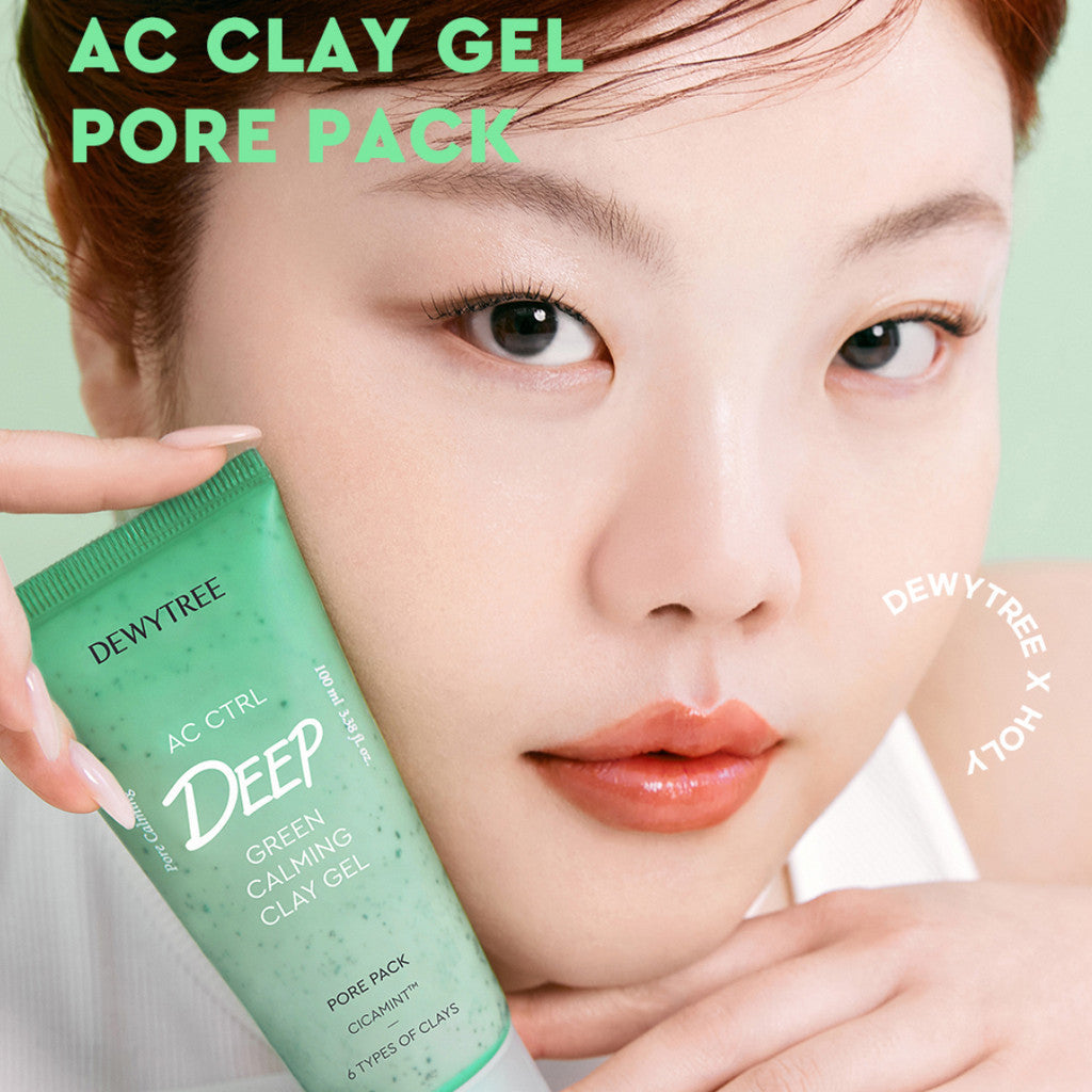 Dewytree AC CTRL Deep Green Calming Clay Gel Pore Pack 100ml