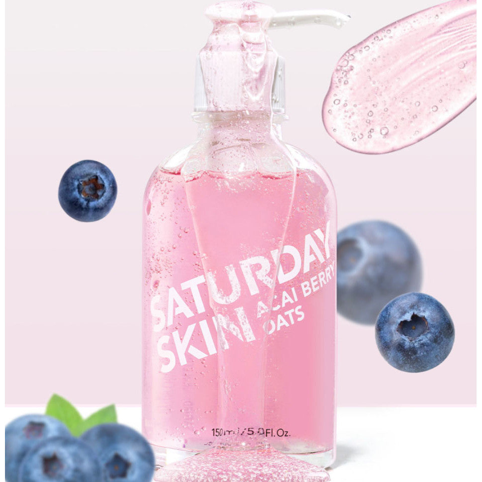 Saturday Skin Acai Berry Oats Gel Cleanser 150ml