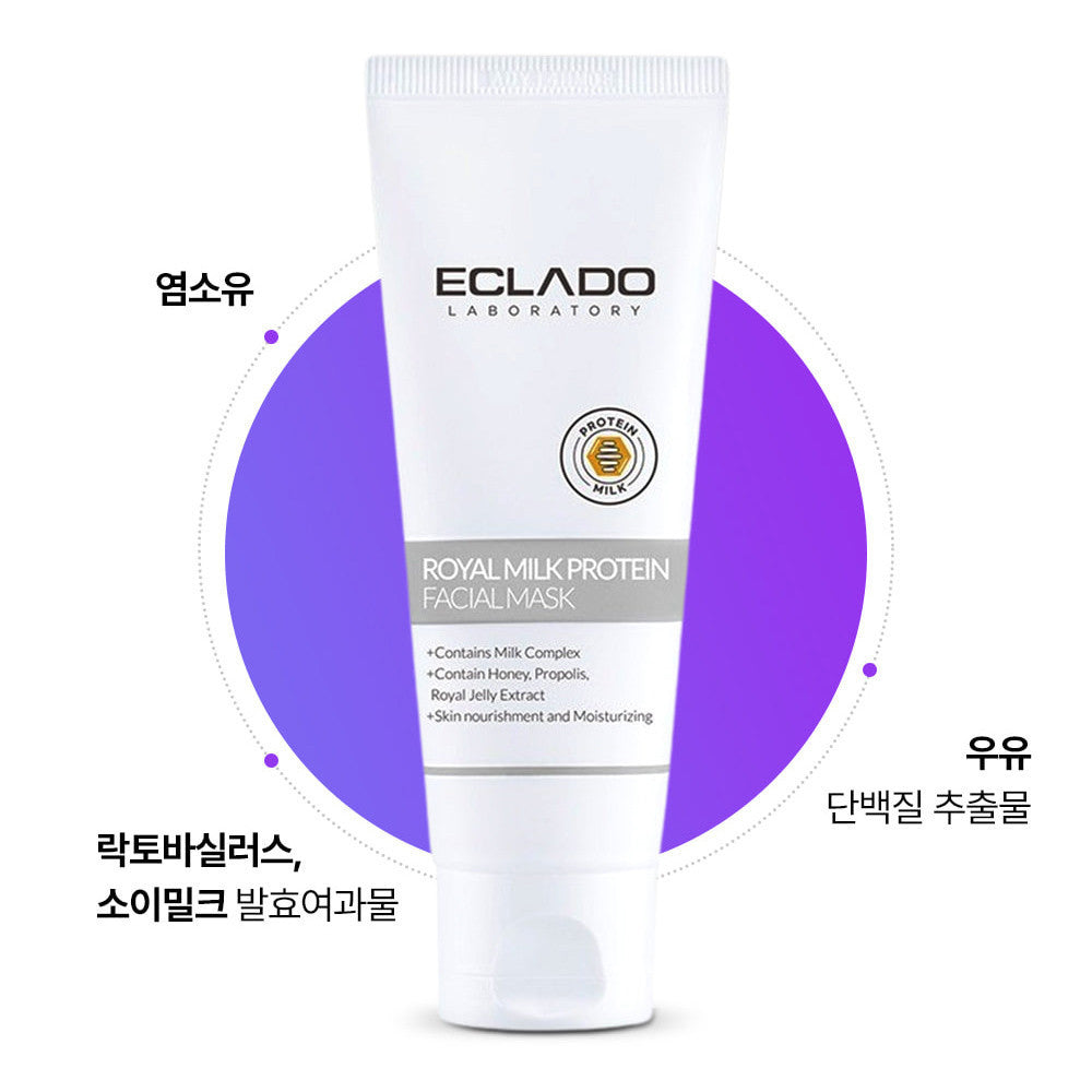 ECLADO Royal Milk Protein Facial Mask 70g