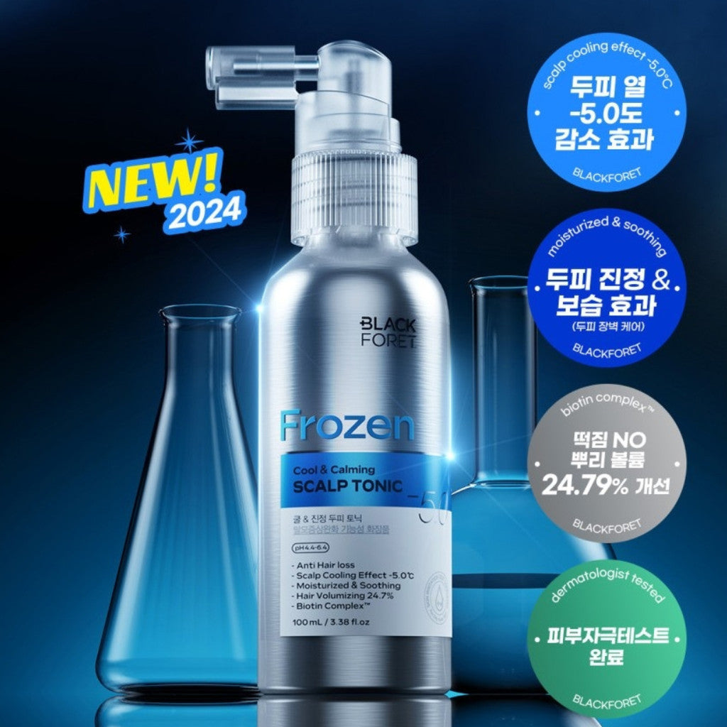 Black Foret Frozen Cool & Calming Scalp Tonic 100ml