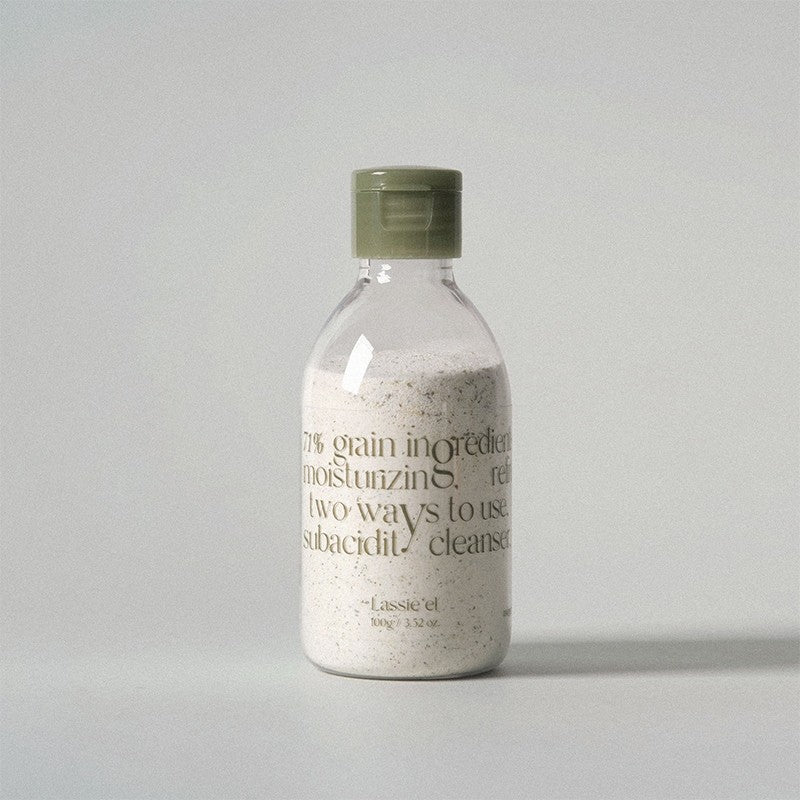 Lassie'el Enzyme Oat Scrub Powder Wash 100g