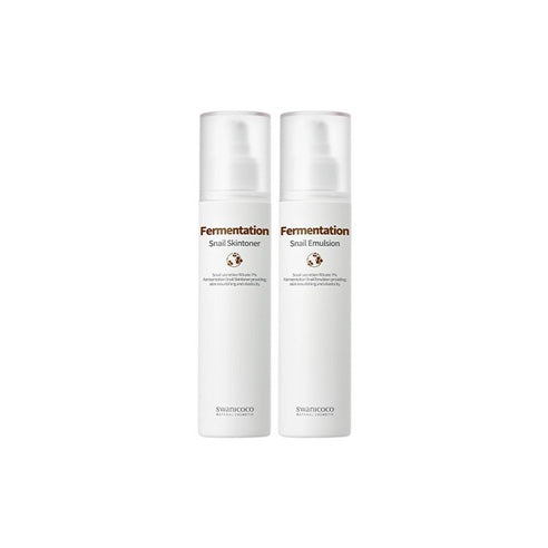 Swanicoco Fermentation Snail Skin Toner + Emulsion Set