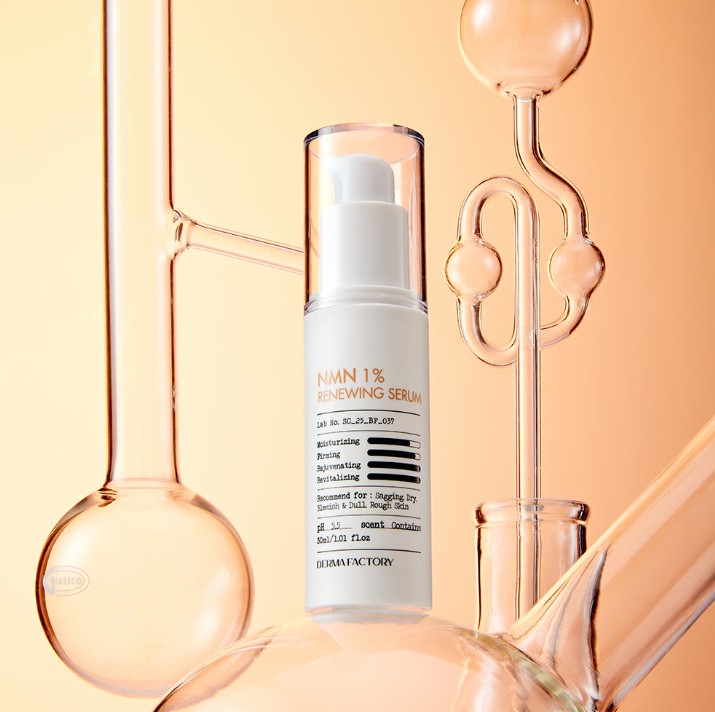 DERMAFACTORY NMN 1% Renewing Serum / PDRN 1% Micro Essence Cream 30ml