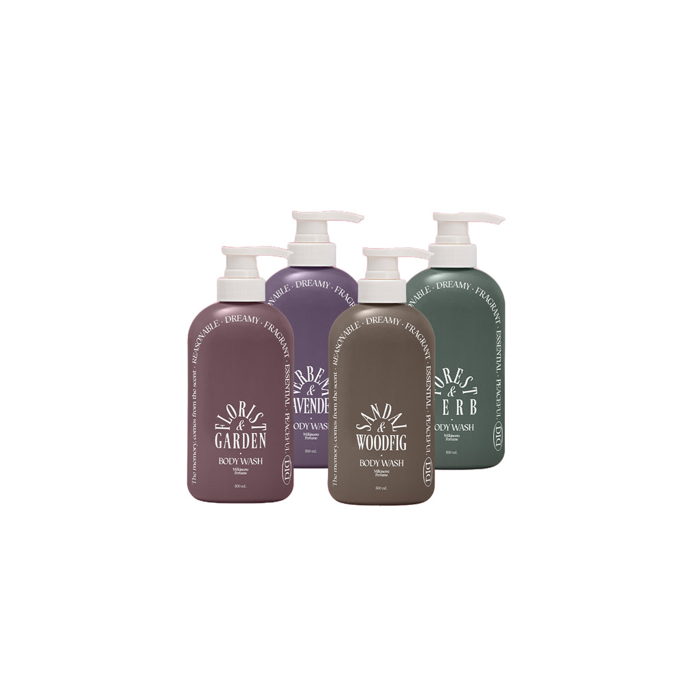 Odid Milkincera Perfume Body Wash 4 Types 500ml