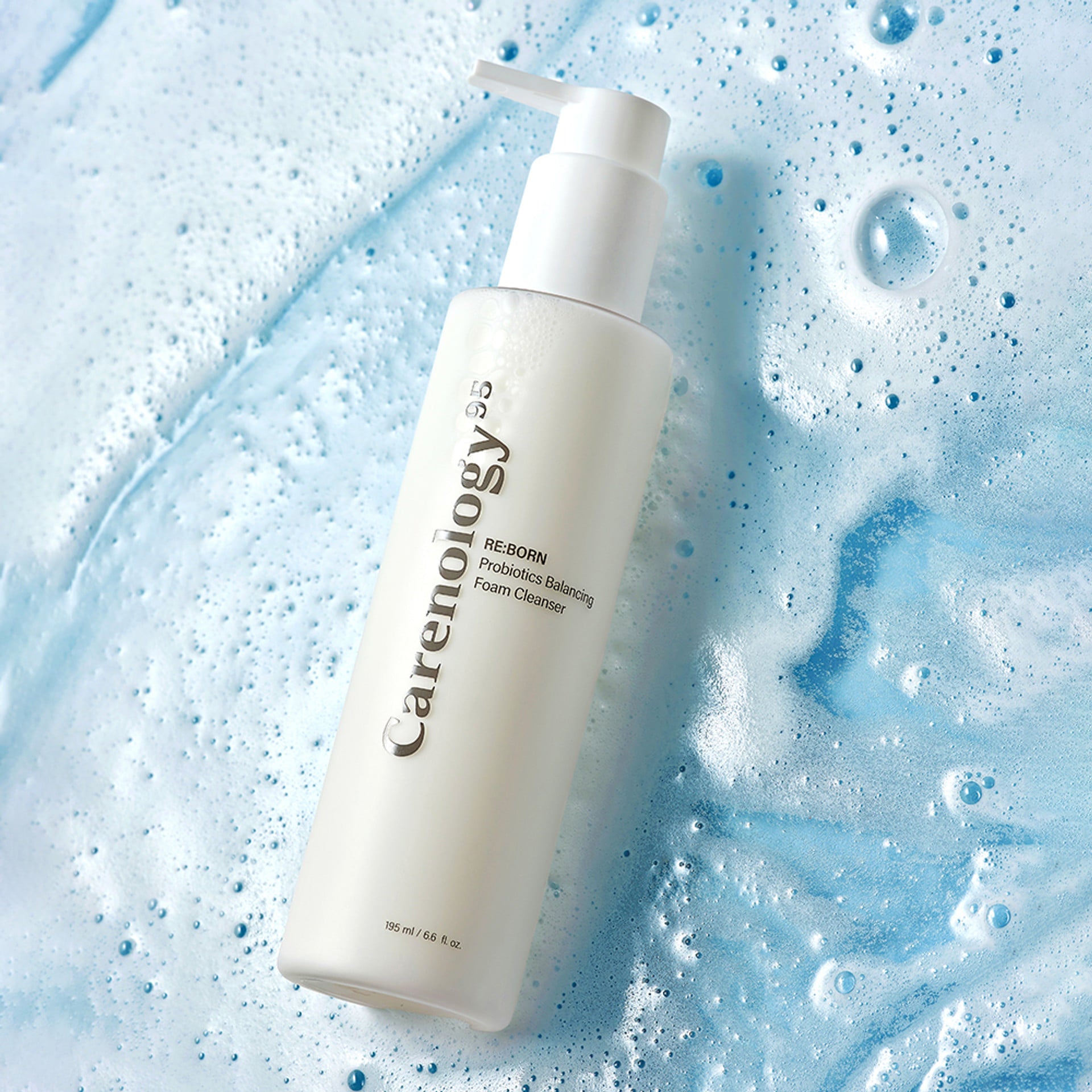 Carenology Re:born Probiotics Balancing Foam Cleanser 195ml